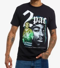 Tupac Shakur 2Pac Official California Love Graphic T-Shirt Sz Small