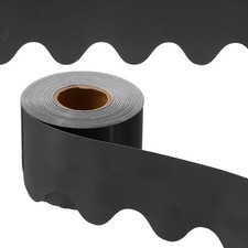 Bulletin Board Border, 65.5 Feet Poster Chalkboard Cork, Black