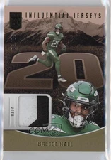 2024 Panini Donruss Elite Influential Jerseys Prime /99 Breece Hall #IJS-BHA