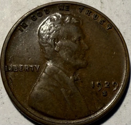 1929 S Lincoln Wheat Cent - VF - #1891