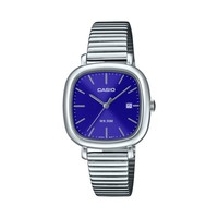 Damenuhr Casio LTP-B166D-2AVEF Edelstahl Blau Vintag