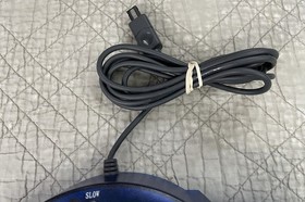 Topmax Sega Dreamcast Translucent Blue Arcade Fight Stick Tested