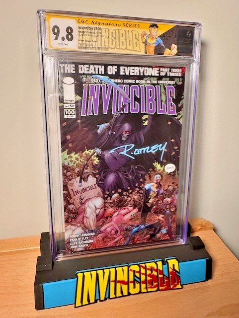 Invincible #100 (Ottley Wraparound Sketch Variant) Value - GoCollect