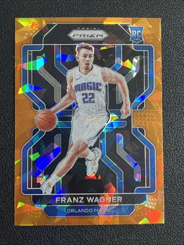 2021-22 Panini Prizm Franz Wagner #310 RC Rookie Orange Ice V
