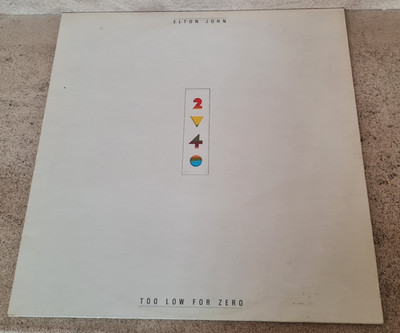LP Vinyl 33t / Elton John - Too Low For Zero (1983)