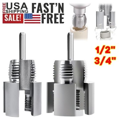Integrated Internal &External Pipe Threading Cutting Tool PVC Pipe Threader Kit~