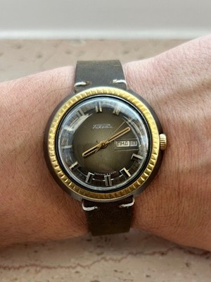 Eine Raketa Uhr ''Puck'', das Original in gutem Zustand!