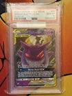2019 POKEMON SUN & MOON TEAM UP GENGAR & MIMIKYU GX #53 PSA 10 GEM MINT