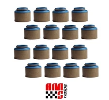 11/32" X .530" Metal Body Viton FKM Rubber Valve Stem Seals Set 