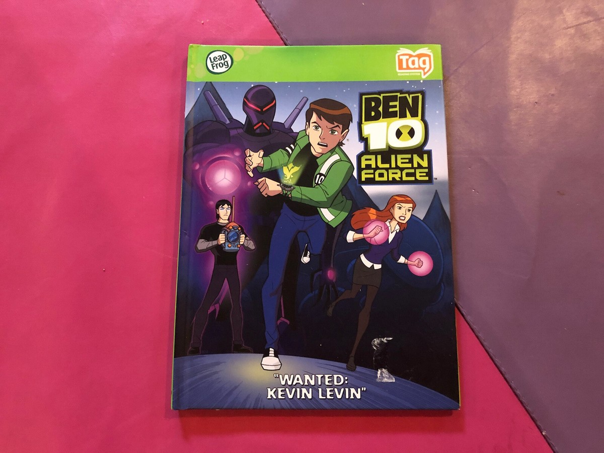 LeapFrog Tag Pen book — BEN 10 ALIEN FORCE: WANTED KEVIN LEVIN | eBay