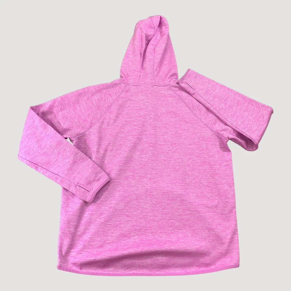 Sudadera con Capucha Under Armour Para Mujer XL XStorm Rosa Suelta Equipo Frío Cordón Camuflaje Logo Foto 3 de 4