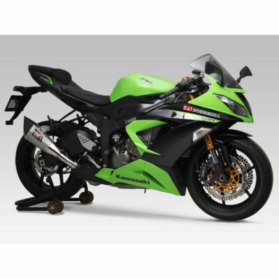 Yoshimura R11 Titanium Slip on Exhaust End Can Kawasaki Zx6r 2009