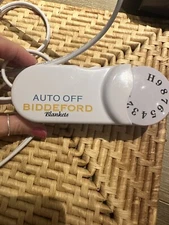 Biddeford TC13BA Single Control Electric Blanket Controller White REPLACEMENT