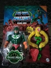 FAST SHIP Mattel Masters of the Universe Origins King Hiss Deluxe 5.5 inches HTF