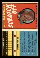 1970 Topps Scratch-Offs Baseball #21 Willie Stargell EX/MT *d5