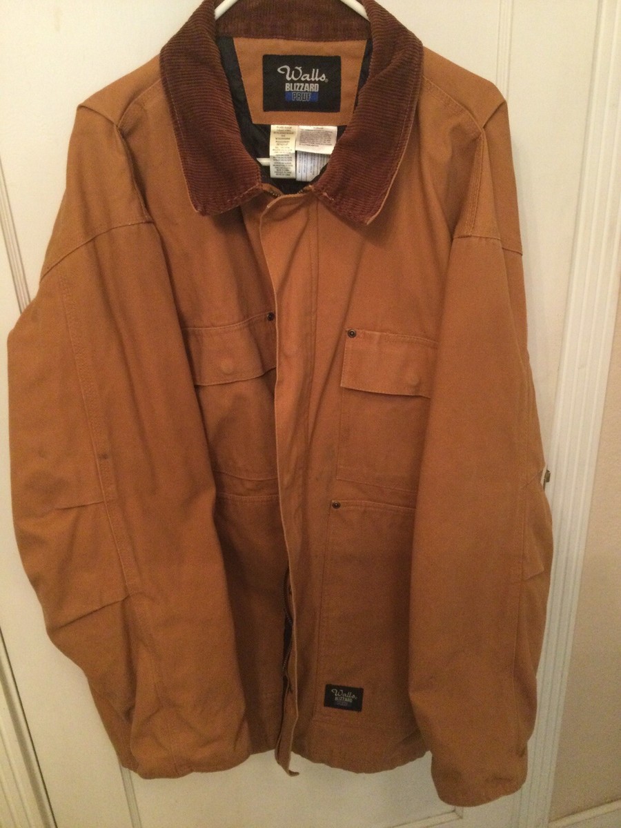 Walls BLIZZARD PRUF Jacket Men Canvas Chore Work Barn Coat