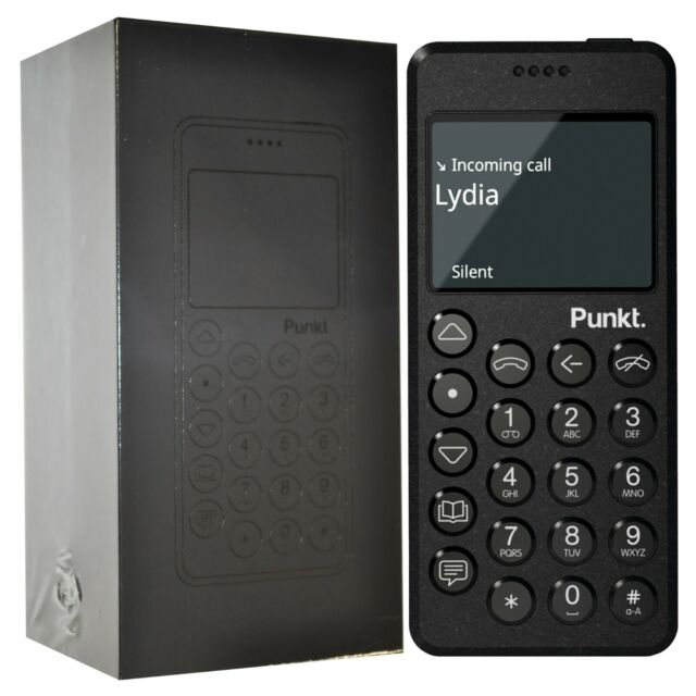 Bricked Punkt Mp02 Mobile Phone Black Factory Unlocked 4g LTE GSM