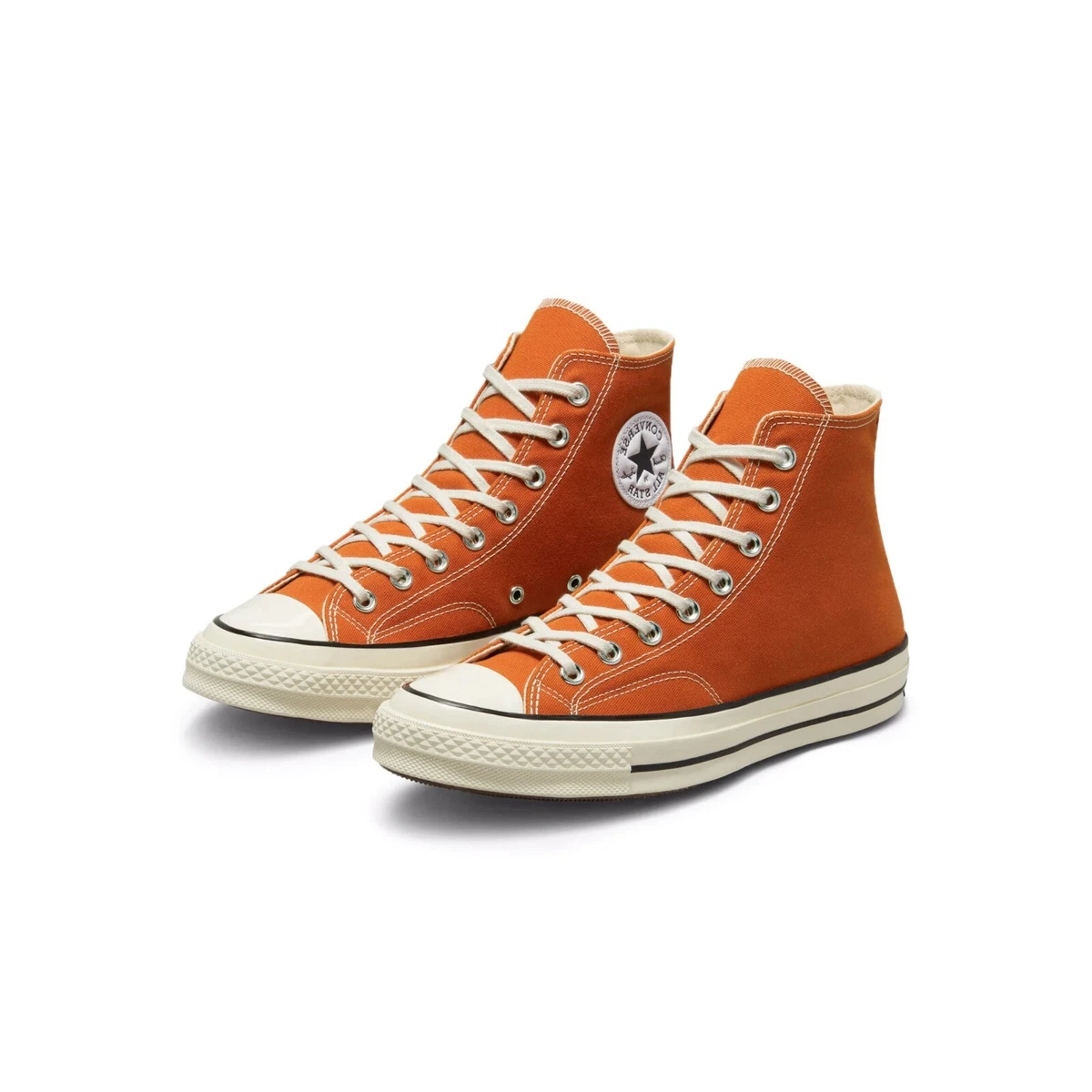 Converse Color Vintage Canvas Chuck 70 Hi Orange 171475C NEW Size 3.5