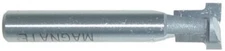 Magnate 5002 Key Hole Router Bit - 1/8" Under-Cut; 1/4" Shank Diameter; 2 Flute