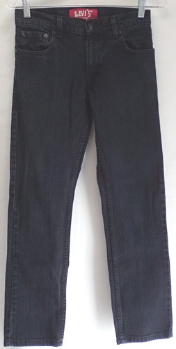 LEVI'S sz "12 REGULAR 26 X 26 1/2" "511 SKINNY" DARK JEANS  #534 - Picture 1 of 9