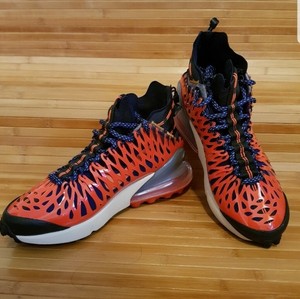 nike air max 270 ispa blue void & terra orange