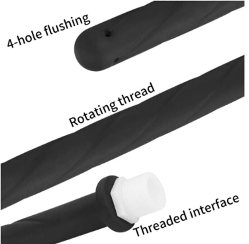 Shower Enema System Vaginal Anal Cleaner Tube Wash Silicone Colon