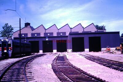 Original 1983 South Shore Line New Repair Facility Michigan City IN Slide 6353