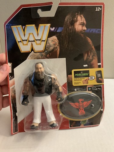 WWE Mattel Retro Series Bray Wyatt Figure New on C...