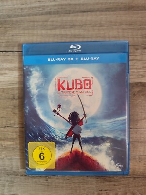 Kubo - Der tapfere Samurai - Blu-Ray 3D + Blu-Ray - sehr guter Zustand 