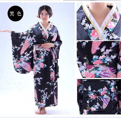 Kimono Giapponese Per Bambine | Costume Tradizionale Yukata | Anime Cosplay | Pigiama Orientale | Taglie 100-150cm