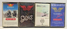 Vintage Lot Of 4 Aerosmith Cassette Tapes CT