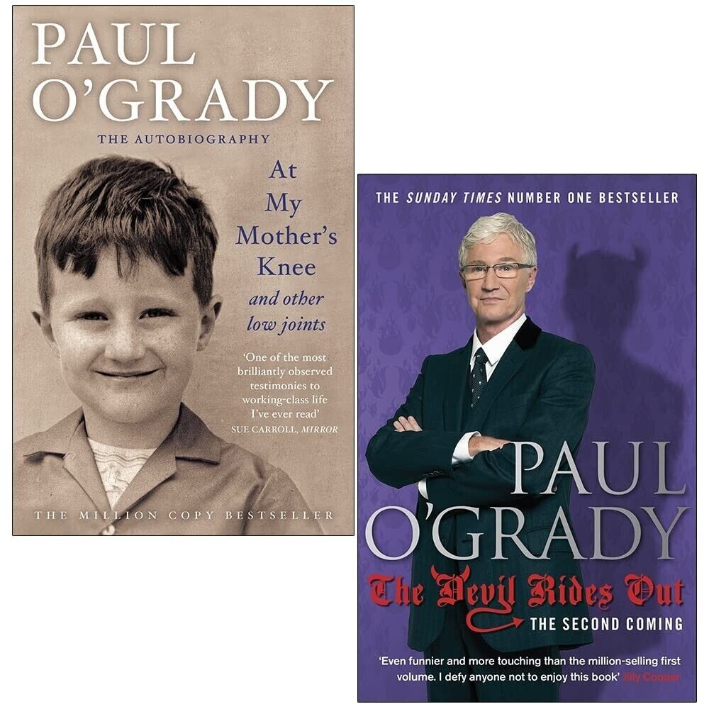 Paul O'grady Unisex 2 Books Collection Set (At My Mother's Knee, The Devil Rides Out) - Image 7