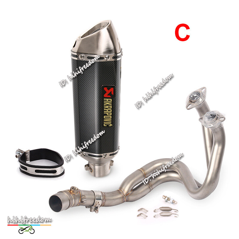 Slip On For Kawasaki Versys 650 Z650 Ninja 650 Exhaust Header Pipe 51mm