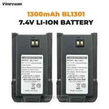 2x BL1301 Battery for Hytera HYT TC-508 TC-518 TC-580 TC-510 TC-585 TC-500 Radio