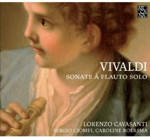 VIVALDI / CAVASANTI / CIOMEI / BOERSMA - SONATE A FLAUTO SOLO NEW CD - Picture 1 of 1