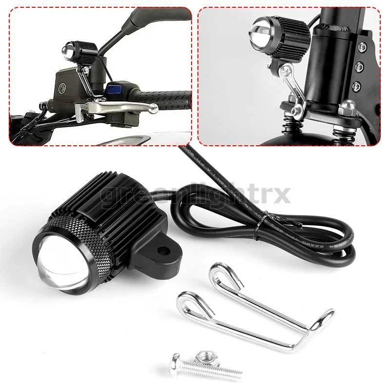 2PC LED Moto ATV Projecteur Jaune Blanc Hi/Lo Spot Light Driving Fog Lamp