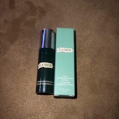 LA MER THE REGENERATING SERUM (0.17OZ/5ML) TRAVEL SIZE NEW FRESH (BATCH A83)