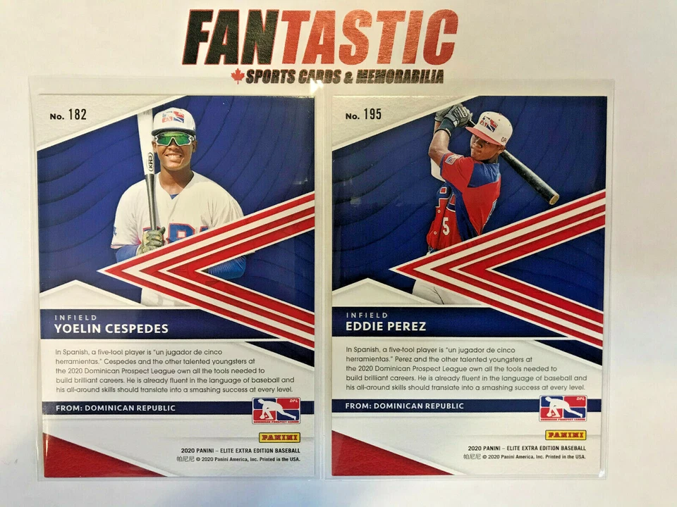 2020 Panini Elite Extra Edition Baseball YOU PICK Aspirations Green /499 - Image 2 of 2