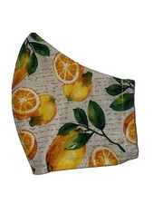 Handmade Washable Face Mask With Filter Pocket and Elastic For The Ears