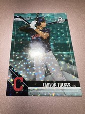 2021 Bowman Platinum Top Prospect Ice Foil Carson Tucker #TOP-53 /250 MINT SP