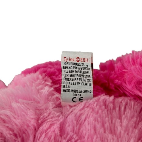 Ty Classic Pink Puppy Dog Plush Yodels St Bernard Stuffed Animal - Picture 12 of 12