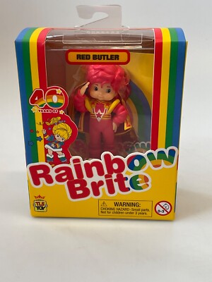 Red Butler 40 Years Of Rainbow Brite Mini Figur Cheebee Rainbow Bright