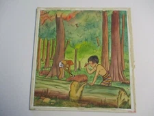 NINO MACNIGHT ORIGINAL PAINTING ANTIQUE BOOK  ILLUSTRATION VINTAGE LISTED ARTIST