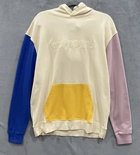 Goodee x Kotn The Goodee Hoodie Sweatshirt Pullover Color Block Mens Size M NWT