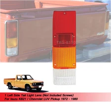 LH Tail Light Lens Fit Isuzu KB21 / Chevrolet LUV Pickup 1972 1973 - 1980