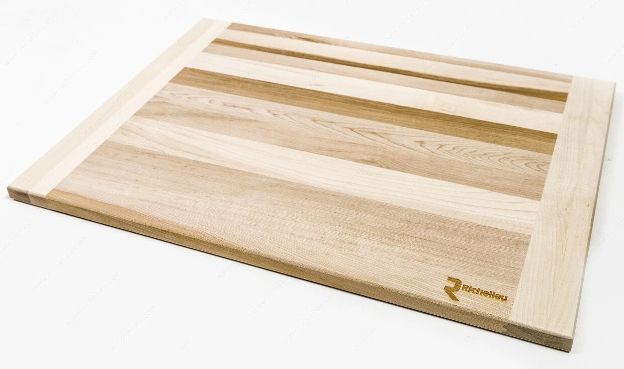 Extra Large 22" x 16" x 3/4" Canadian Maple Rectangular Pastry Cutting Board
Opens in a new window o