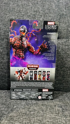 Marvel Venom Carnage Action Figure. Legends Series. Hasbro E9336 - Picture 2 of 2