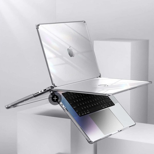 Schutzhülle für MacBook Pro 14 2021-2024, Supcase Cover Transparent/Rauchfarben - Bild 4 von 9