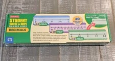 Lakeshore Student Number Lines Decimals Write  Wipe Gr 4-5 RR667 NEW SEALED