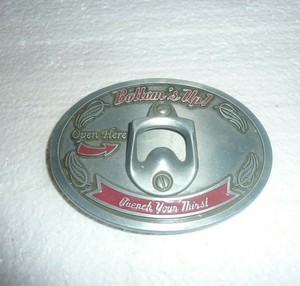bottle opener belt buckle